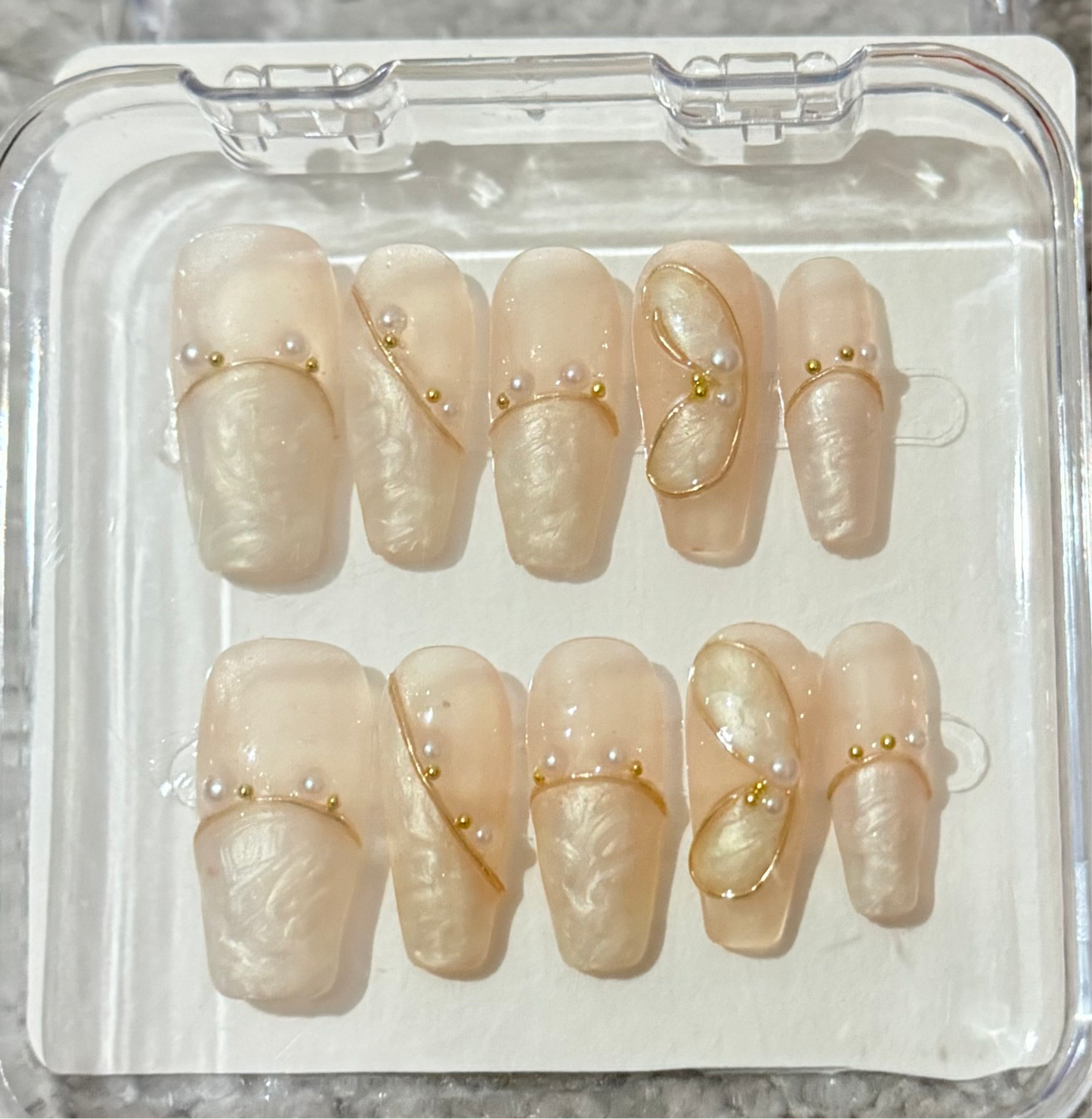 Gel press on nails